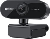 Bol.com Webcam Sandberg USB FLEX 133-97 zwart | 1 stuk aanbieding