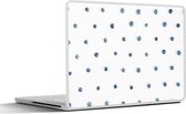 Laptop sticker - 14 inch - Zomer - Bes - Wit - 32x5x23x5cm - Laptopstickers - Laptop skin - Cover