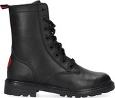 Omoda Om121751 Veterboots - Laarzen Met Veters - Meisjes - Zwart - Maat 37