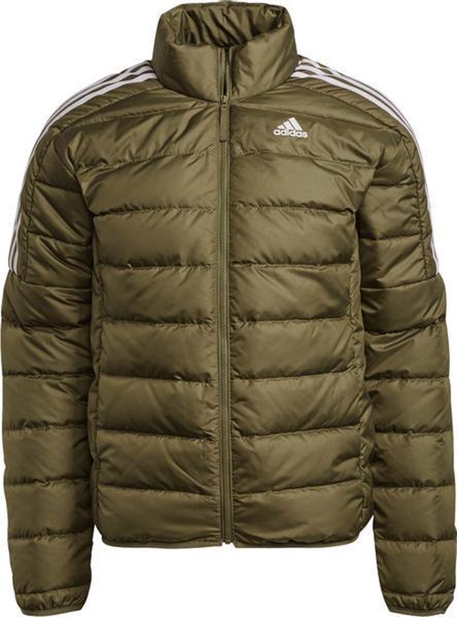 adidas Essentials Down Jacket Heren - winterjas - groen - maat XL | bol.com