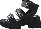 Buffalo Rocket Black Imi Nappa Zwart - Maat 37