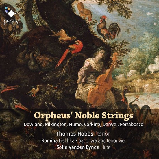 Thomas Hobbs, Romina Lischka & Sofie Vanden Eynde - Orpheus' Noble Strings (CD)