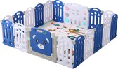 Inklapbare Speelbox met speelmat – Kerstcadeau - Opvouwbaar Grondbox – Playpen - Ballenbak - 0-9 Jaar - 223x229 cm