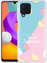 Hoesje Geschikt voor Samsung Galaxy M22 Sweet Summer