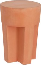 Kave Home - Vilena bijzettafel terracotta Ø 33 cm