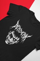 Berserk Guts Metal T-Shirt | Kentaro Miura | Anime Manga Merchandise | Unisex Maat M