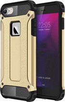 Mobiq Rugged Armor Case iPhone SE (2022 / 2020) | iPhone 8 | iPhone 7 | Stevige back cover | TPU en Polycarbonaat | Stoer ontwerp | Schokbestendig hoesje Apple iPhone SE (2022 / 20