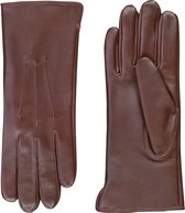 Laimböck Leren handschoenen dames model London  Kleur: Cognac, Maat: 8