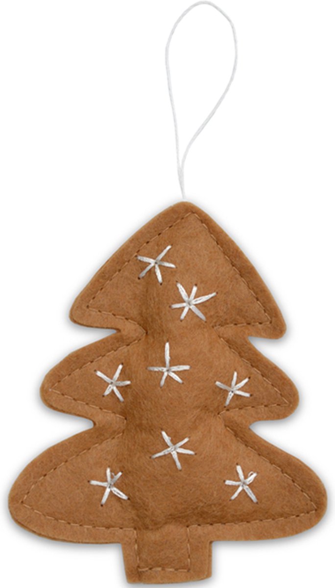 Delight Department kerstboom hanger caramel