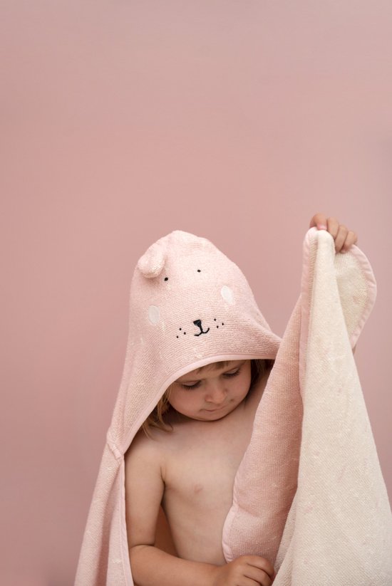 Trixie Badcape - 75x75cm - Mrs. Rabbit van Trixie — afbeelding 5