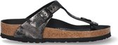 Birkenstock Classic Gizeh - Vintage Metallic Black