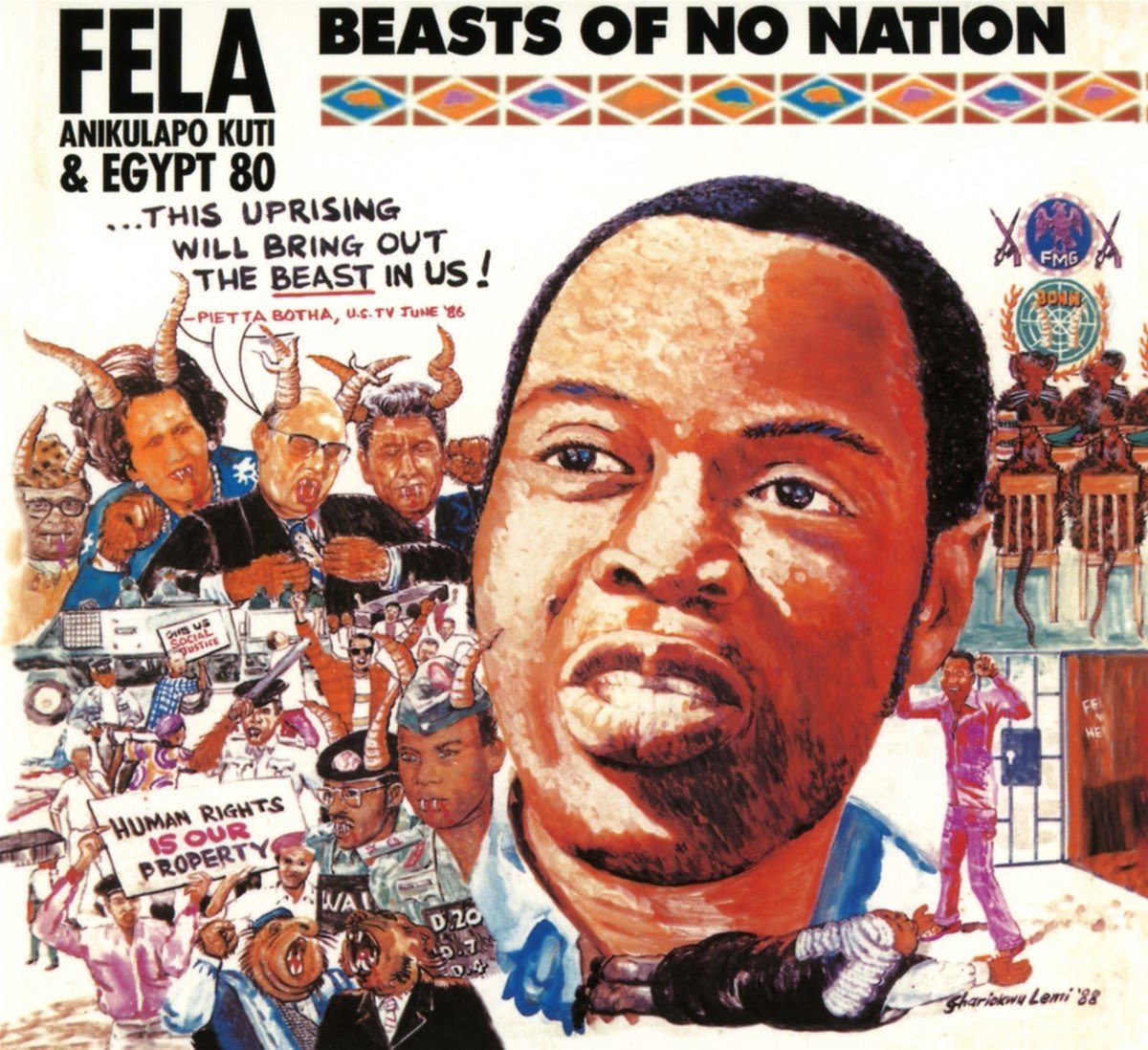 Fela Kuti & Egypt 80 - Beasts Of No Nation / O.D.O.O. (CD)