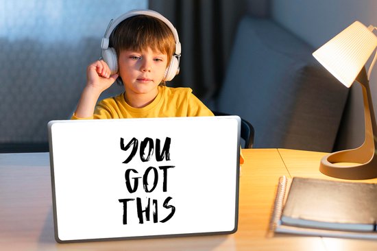Sticker ordinateur portable - 14 pouces - Proverbes - You got this - Citations