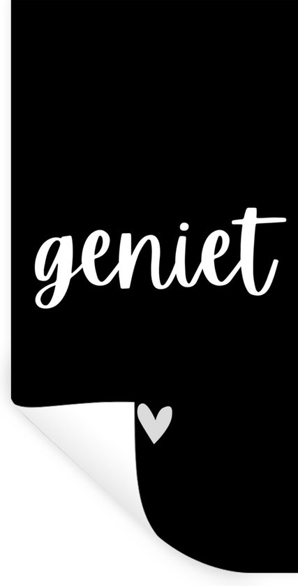 Stickers muraux - Citations - Proverbes - Enjoy - 60x120 cm - Film adhésif