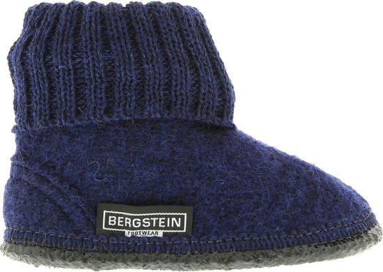 Bergstein Cozy - Sloffen - Unisex - Dark Blue - Maat 44 | bol.com