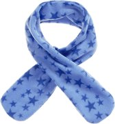 Playshoes - Fleece sjaal voor kinderen - Onesize - Sterren - Blauw - maat Onesize