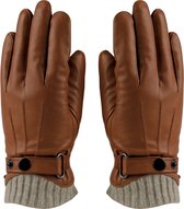 Hatland - Handschoenen voor heren - Tygo - Cognac bruin - maat XL