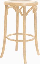 Fameg Diana houten barkruk - 61 cm hoog - Naturel