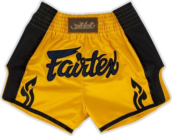 Pantalon de Kickboxing Fairtex Satoru Jaune Large