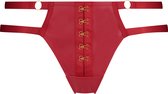 Hunkemöller Dames Lingerie String Vicky - Rood - maat S