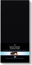 Hotel Home Collection - Split Topper Hoeslaken - 140x200/210/220+10 cm - Zwart