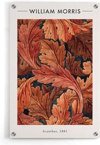 Walljar - William Morris - Acanthus - Muurdecoratie - Plexiglas schilderij