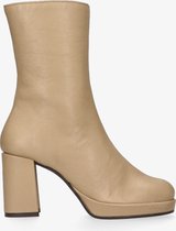 Tango Nadine 5 Enkellaarsjes - Enkelboots met rits - Dames - Camel - Maat 41