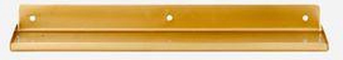 Wandplank Ledge messing 43cm