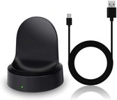 Case2go - Câble de charge adapté pour Samsung Gear S3 / S2 / Sport - Câble USB - 0,50 mètre - Zwart
