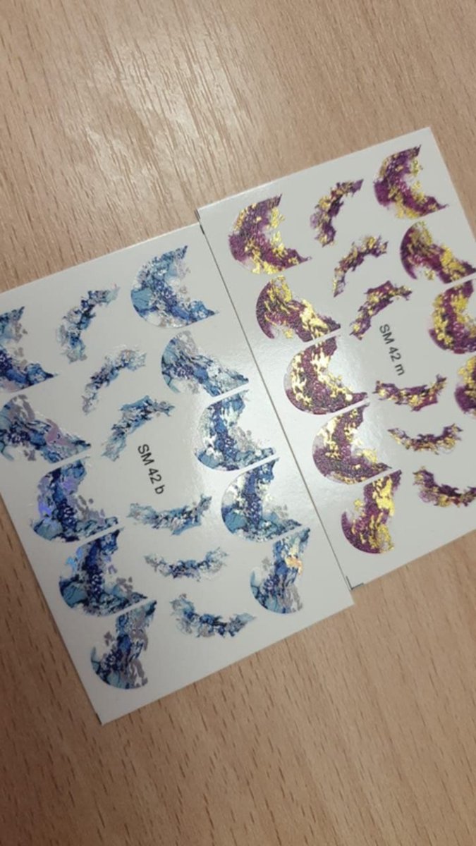 Goedkoopste Korneliya Metal Decal SM 42 Magenta