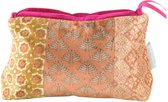 Goround Interior - Chaga - Make Up Tasje - Reis Etui - Clutch - Fluweel - 30x19cm