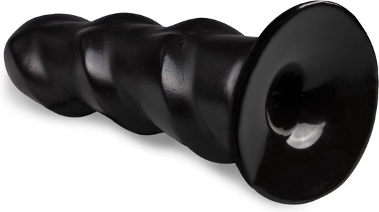 Dildo anal noir avec picots