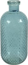 Non-branded Vaas Missy 15 X 35 Cm Glas Blauw