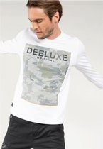 DEELUXE Camouflage T-shirt met lange mouwen KUROSON White