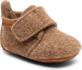 Bisgaard - Pantoffels voor baby's - Baby wool - Bruin - maat 24EU