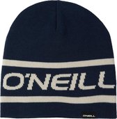 O'Neill - Omkeerbare beanie met logo voor heren - Inktblauw - maat Onesize