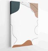 Social media-verhalen en post creatieve vectorset. 2 - Moderne schilderijen – Verticaal – 1563100360 - 40-30 Vertical