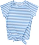 Snapper Rock - UV Rash Top voor meisjes - Geknoopt - Powder Blue - maat 170-176cm