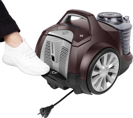 tectake® Zakloze stofzuiger – krachtig 900 W – accessoires voor stofzuigerborstel en stofzuiger inbegrepen – HEPA-filter pollen en bacteriën – stofzuiger Ttpis & kattenhaar – kabellengte 490 cm tectake® Zakloze stofzuiger – krachtig 900 W – accessoires voor stofzuigerborstel en stofzuiger inbegrepen – HEPA-filter pollen en bacteriën – stofzuiger Ttpis & kattenhaar – kabellengte 490 cm