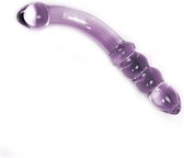 Glass Dildo Purple Curve | Kiotos Glass