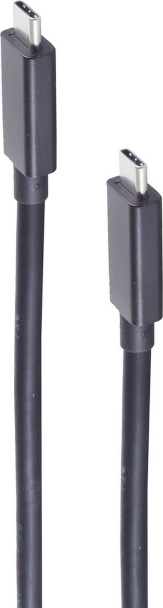 shiverpeaks BS13-65015 USB-kabel USB4 Gen 3x2 0,5 m USB C Zwart