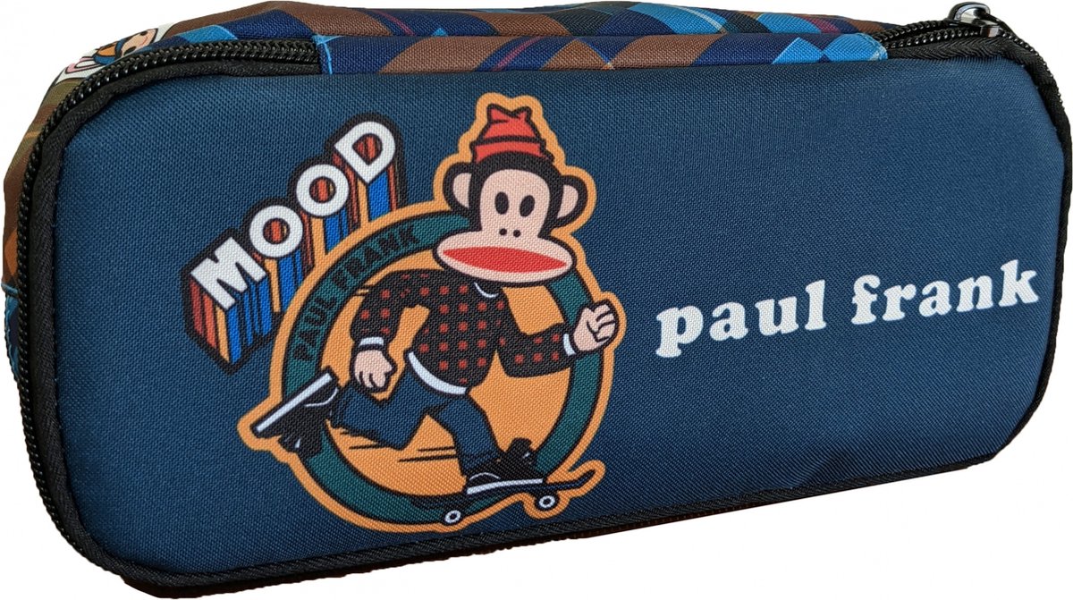 Paul Frank Etui Mood Junior 23 X 6 X 10 Cm Textiel Blauw