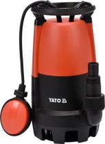 YATO Pompe submersible pour eau propre et sale - Pompe submersible - 900W - 18000L/h - Aspiration max. 1 mm