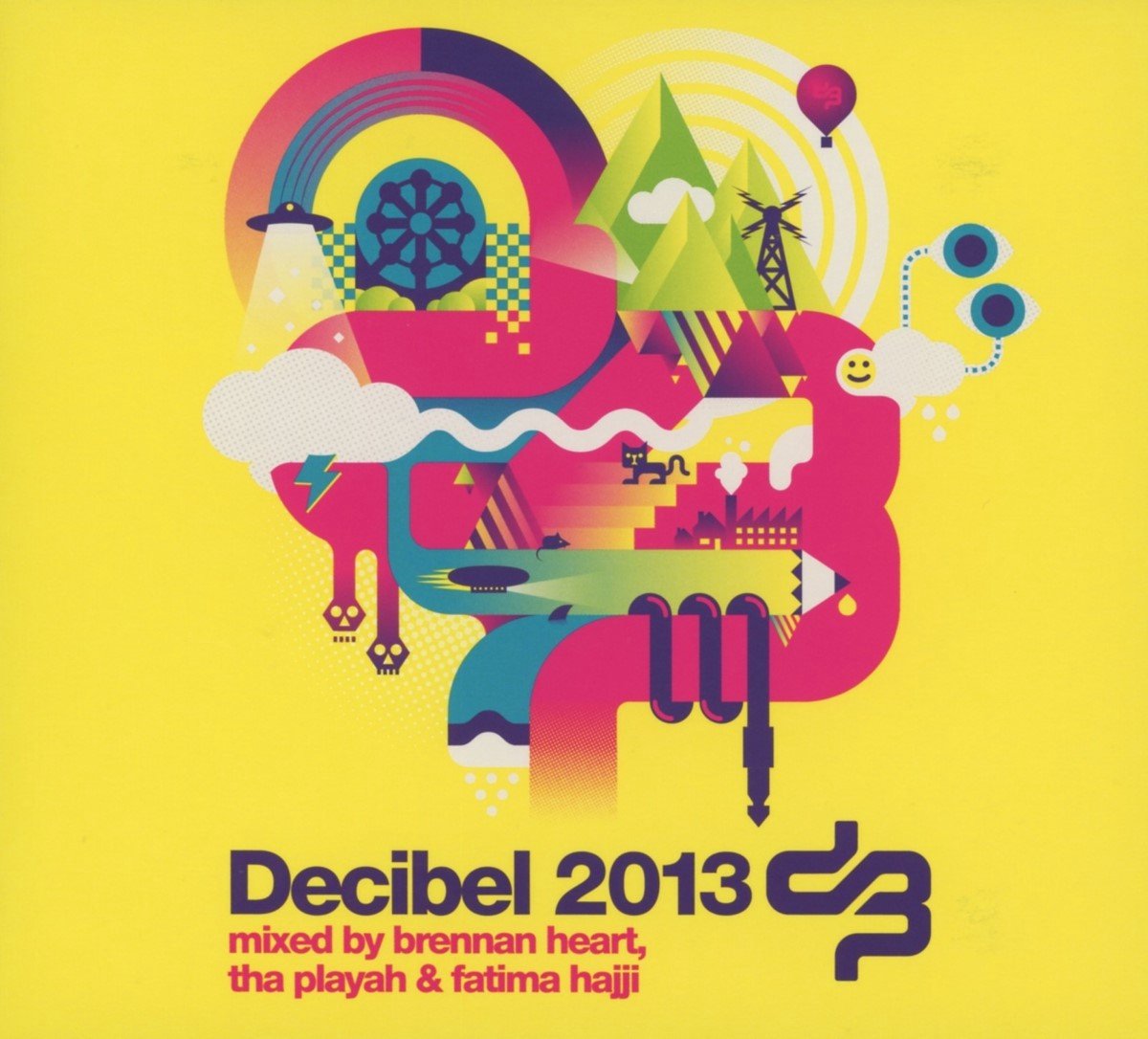 Various Artists - Decibel 2013 - Mixed By Brennan Heart, Tha Playah & Fatima Hajji (CD)