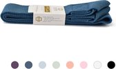 Sangle de transport en coton pour tapis de yoga - Blue Brilliant - Blauw
