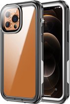 Apple iPhone 13 / 13 Pro hoesje - Waterdichte Case - Zwart