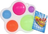 fidgetspel junior 14 x 13 cm wit