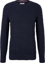 Tom Tailor Lange mouw Trui - 1028461 Blauw (Maat: L)