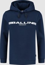 Ballin Amsterdam -  Jongens Slim Fit   Hoodie  - Blauw - Maat 176