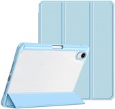 Dux Ducis - Tablet hoes geschikt voor Apple iPad Mini 6 (2021) - Toby Series - Tri-Fold Book Case - Blauw